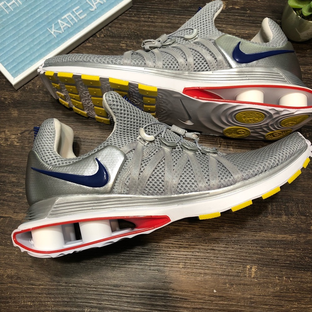 Nike Shox Gravity Metallic Silver Mens Size 11.5 - Picture 7 of 8